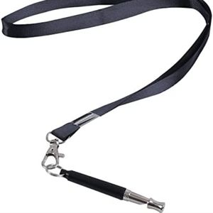 Dog whistle and lanyard